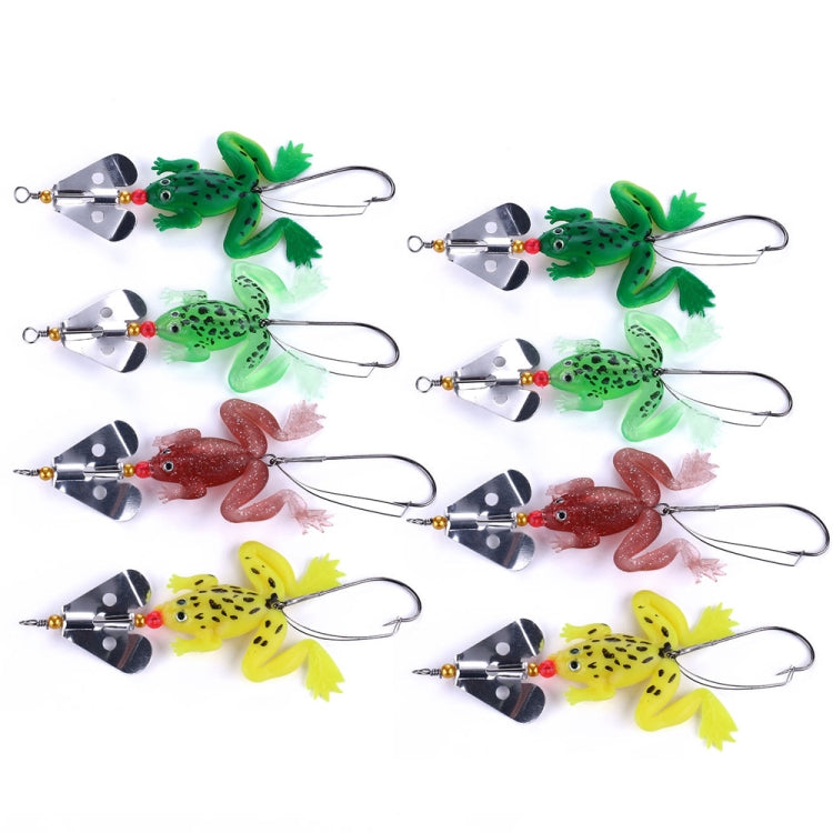 Set 2 Esche Artificiali Soft Fish 7cm 6g 4 Colori