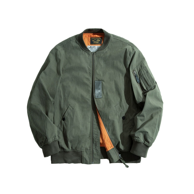 Bomber retrò da baseball reversibile per autunno e inverno