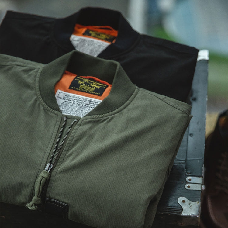 Bomber retrò da baseball reversibile per autunno e inverno