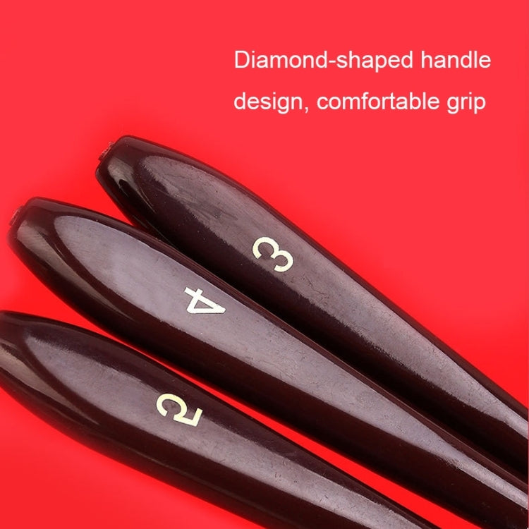 Set 10 coltelli per pittura a guazzo manico plastica