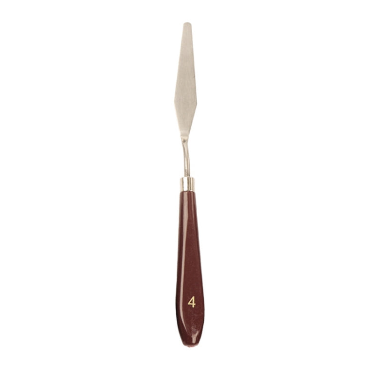 Set 10 coltelli per pittura a guazzo manico plastica