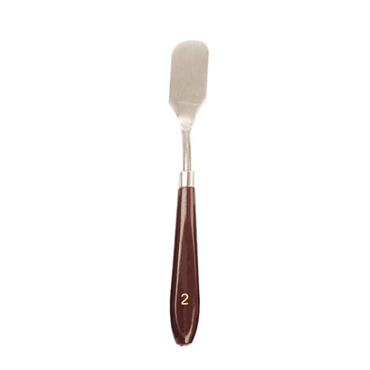 Set 10 coltelli per pittura a guazzo manico plastica