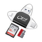 Lettore schede 4 in 1 USB 2.0 Micro USB Type-C