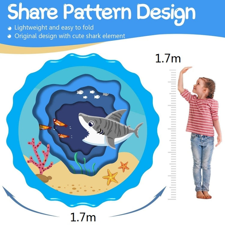 Irrigatore gonfiabile per prato bambini 1,7 m in PVC