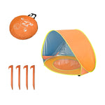 Tenda da spiaggia pieghevole per bambini con parasole