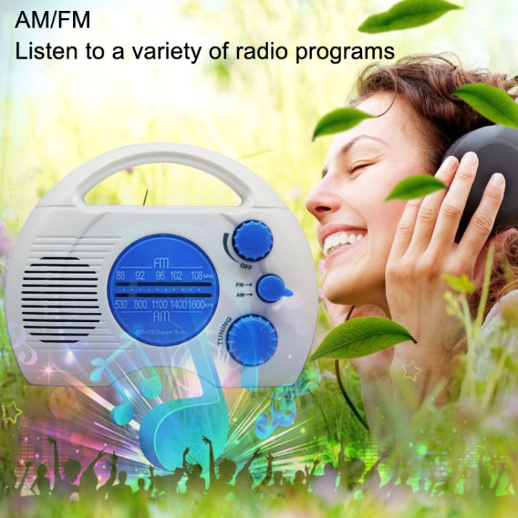 Radio portatile AM/FM SY-910 impermeabile IPX4 - immagine 7