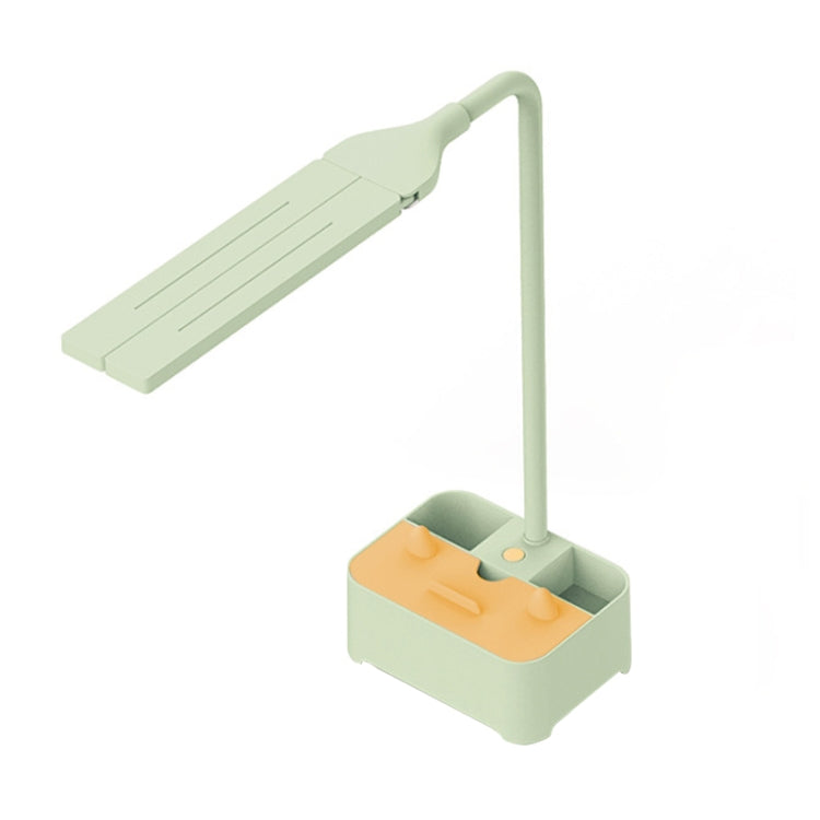 Lampada da scrivania LED con portacellulare e portapenne