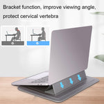 Borsa per laptop in pelle con supporto 13-14 pollici