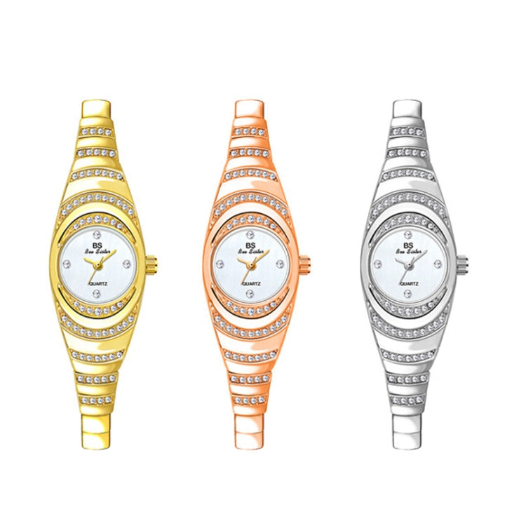 Orologio donna ovale BS Bee Sister FA1540 con diamanti