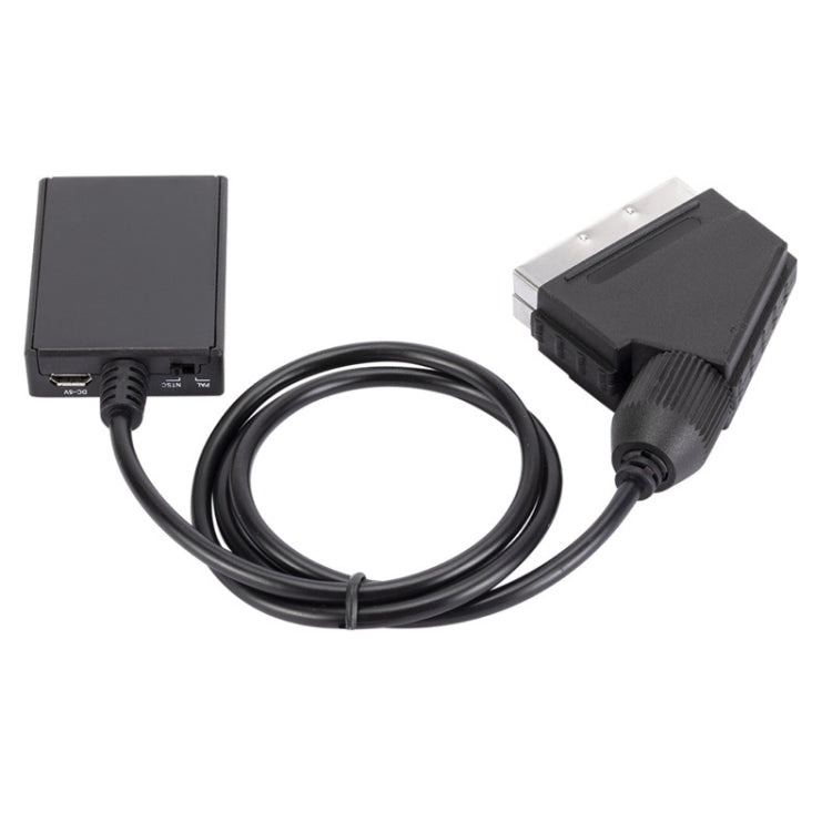 Convertitore HDMI a SCART 1080p con cavo USB 70cm