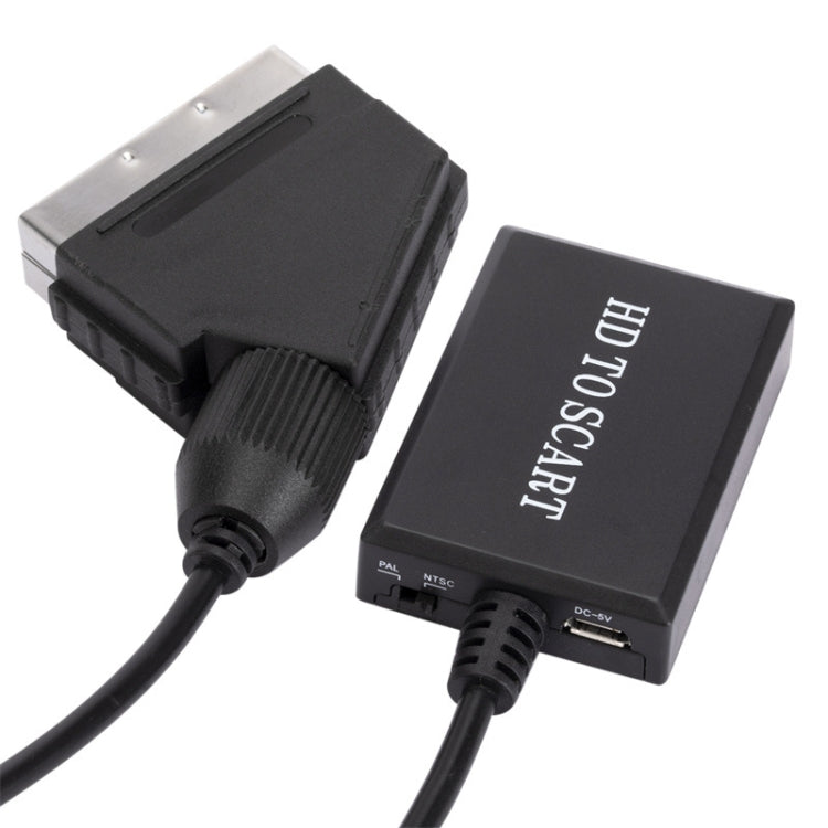 Convertitore HDMI a SCART 1080p con cavo USB 70cm