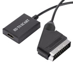 Convertitore HDMI a SCART 1080p con cavo USB 70cm
