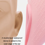 Cuffia da nuoto in silicone impermeabile WAVE