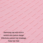 Cuffia da nuoto in silicone impermeabile WAVE