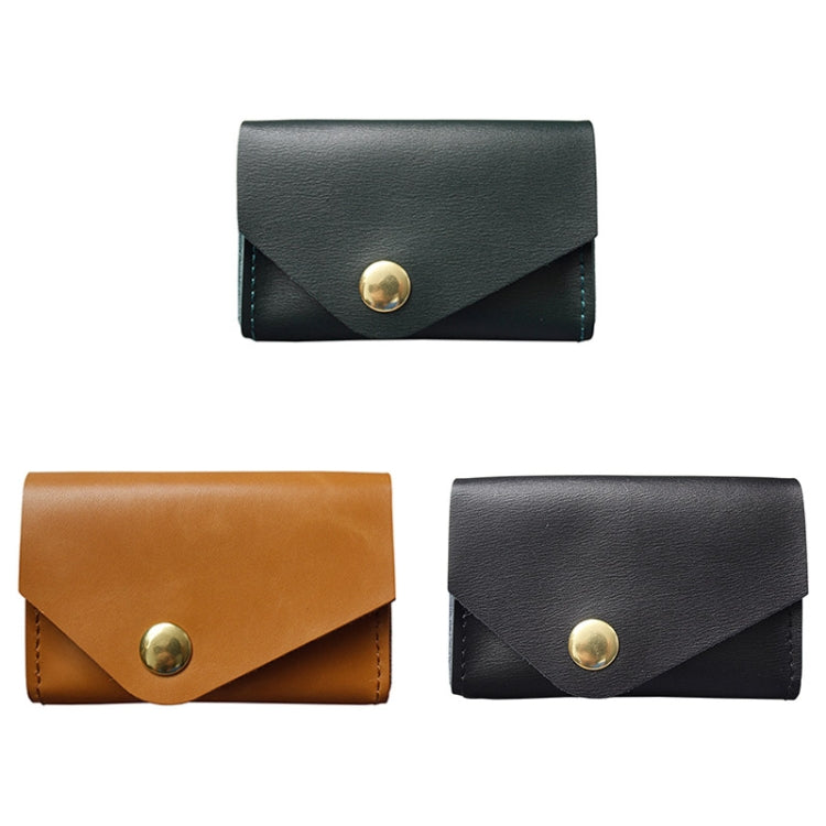 Portacarte in pelle impermeabile con chiusura magnetica