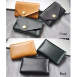 Portacarte in pelle impermeabile con chiusura magnetica