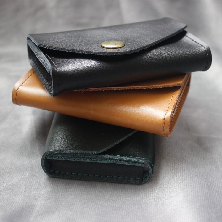Portacarte in pelle impermeabile con chiusura magnetica