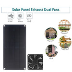 Mini ventilatore solare 10W 12V con pannello monocristallino - immagine 6