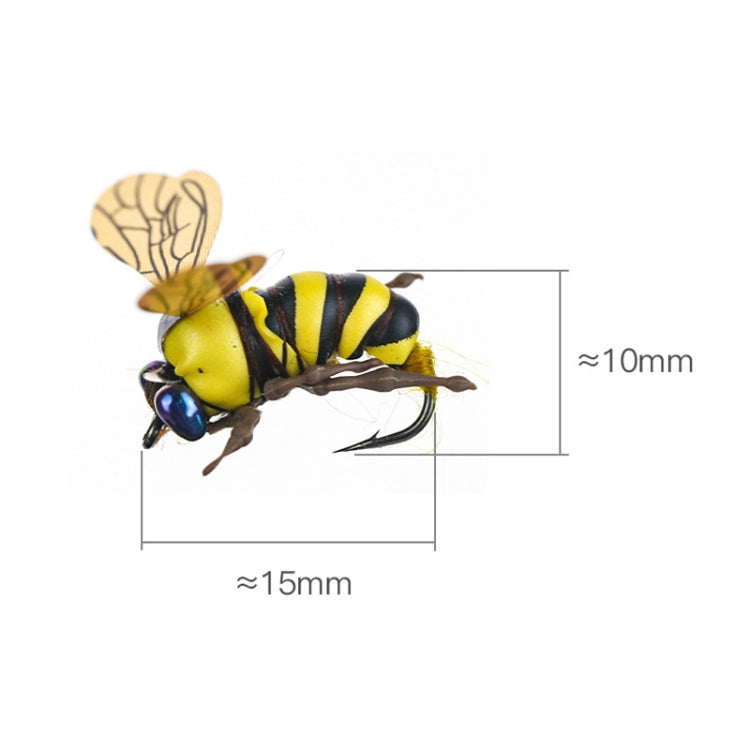 Esca finta Floating Bionic Bee galleggiante 15 mm