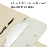Borsa per laptop in pelle impermeabile 13-15 pollici