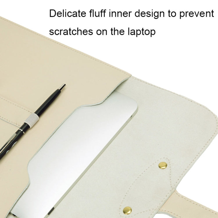 Borsa per laptop in pelle impermeabile 13-15 pollici