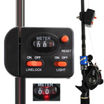 Contatore manuale lunghezza linea da pesca 0-99,9 m