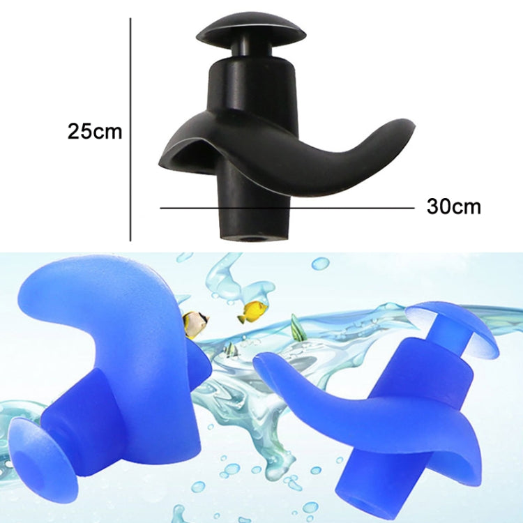 Set 10 tappi per orecchie in silicone impermeabili da nuoto