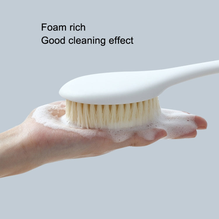 Spazzola da bagno per capelli in nylon manico lungo