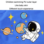 Cuffia da nuoto impermeabile in PU per bambini 2 pezzi