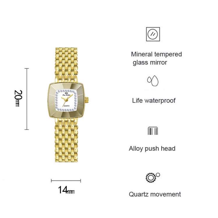 Orologio donna BS Bee Sister FA1197 quadrante quadrato