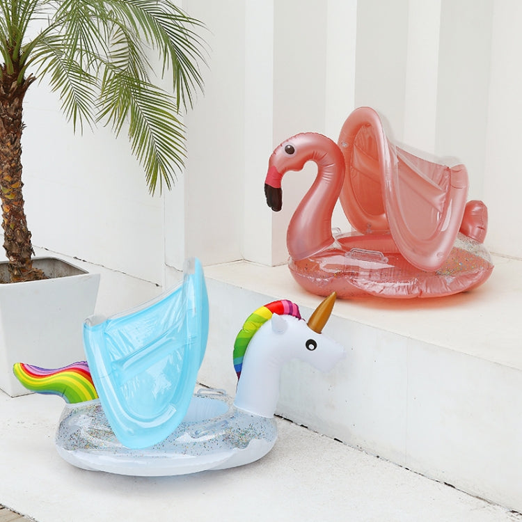 Salvagente gonfiabile per bambini con parasole 70 cm