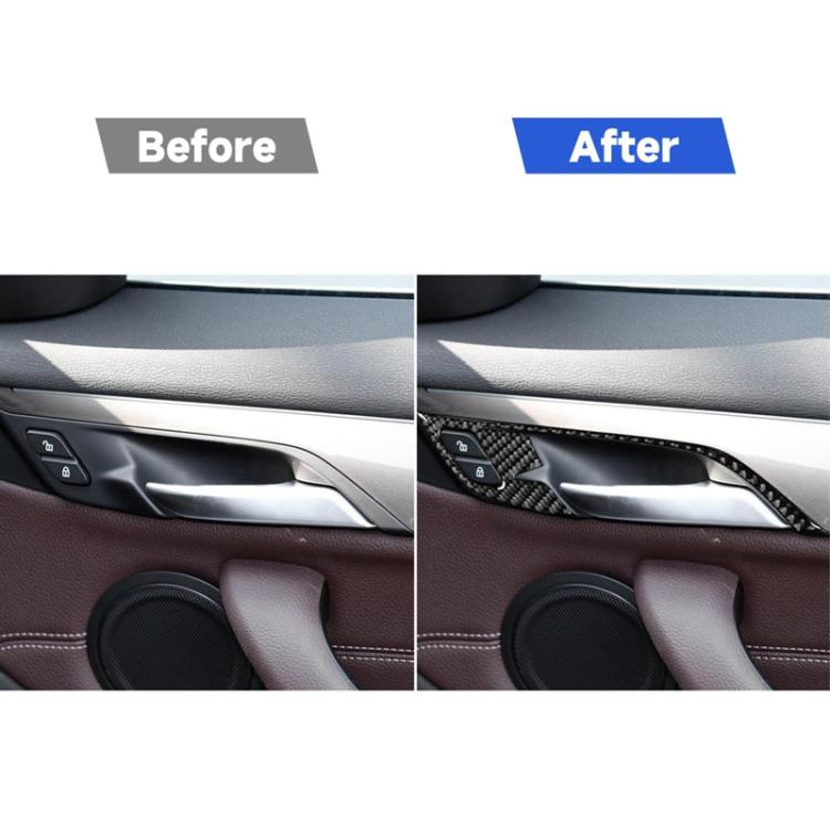 Adesivo telaio maniglia porta destro BMW X1 X2 5 pezzi