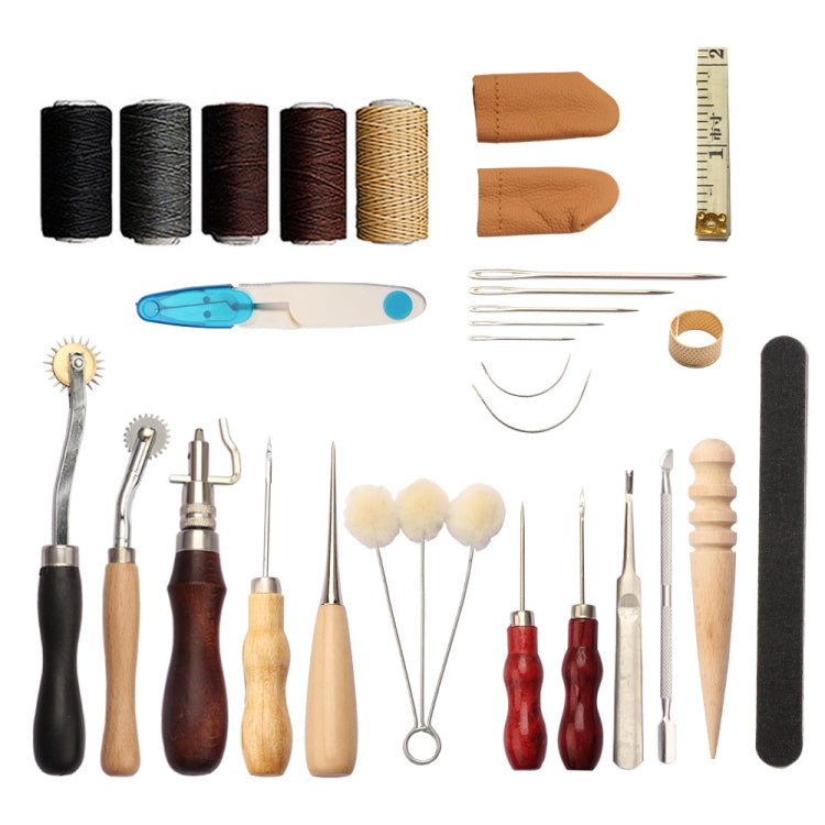 Set strumenti per cucito e lavorazione pelle 29 o 48 pezzi