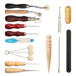 Set strumenti per cucito e lavorazione pelle 29 o 48 pezzi