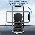 Ventosa magnetica telescopica per smartphone auto