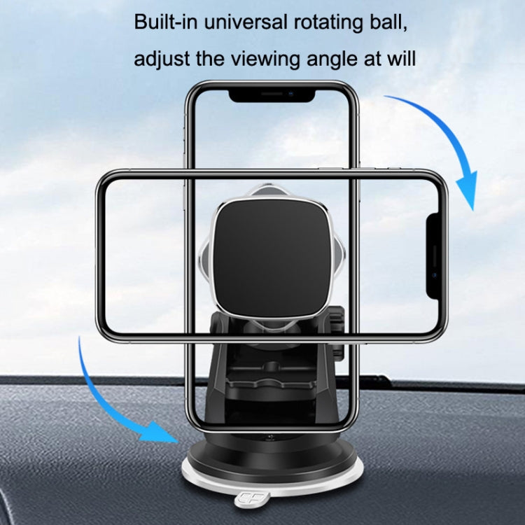Ventosa magnetica telescopica per smartphone auto