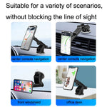 Ventosa magnetica telescopica per smartphone auto