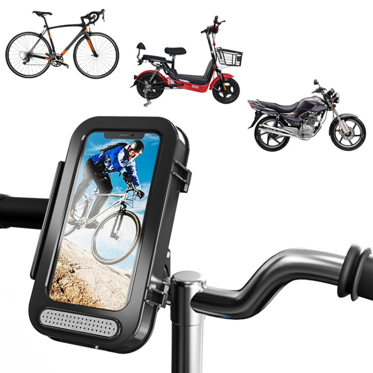 Borsa impermeabile porta telefono per bici e moto 5,5-7"