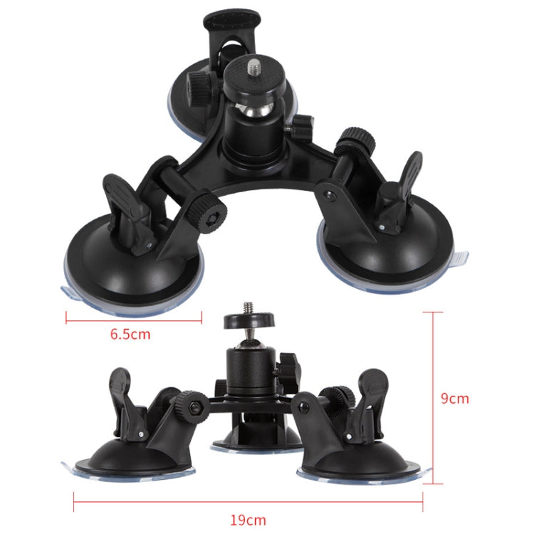 Supporto ventosa auto per smartphone con rotazione 360°