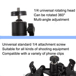 Supporto ventosa auto per smartphone con rotazione 360°