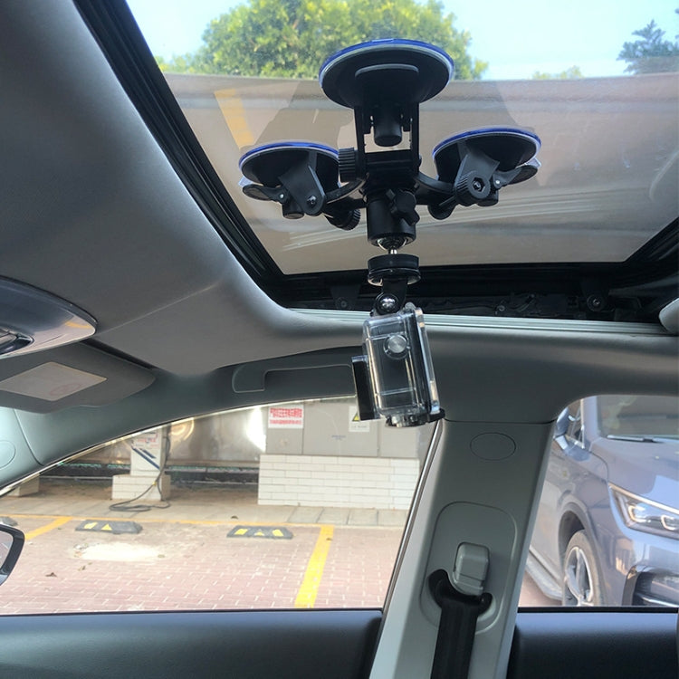 Supporto ventosa auto per smartphone con rotazione 360°