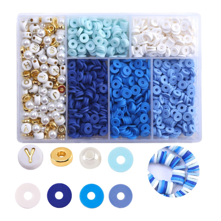 Set 2 pezzi perline ceramica 6 griglie colori misti