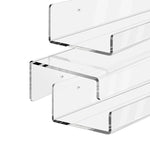 Mensola in acrilico da muro 42x12x8 cm per casa e ufficio