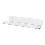 Mensola in acrilico da muro 42x12x8 cm per casa e ufficio