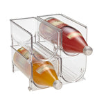 Scatola porta bottiglie per frigorifero in PET 22x11x11 cm