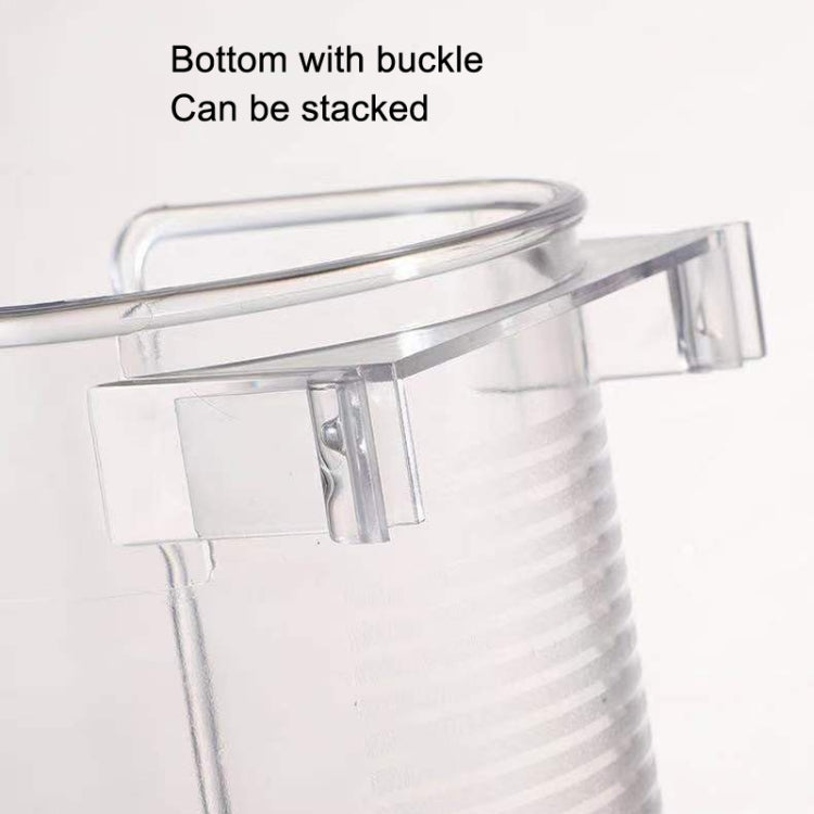 Scatola porta bottiglie per frigorifero in PET 22x11x11 cm