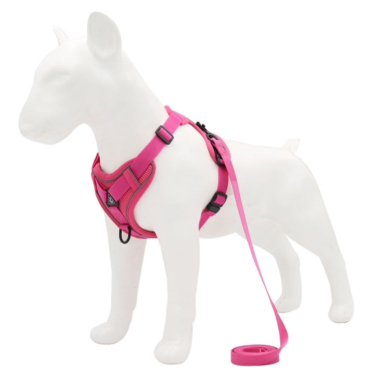 Gilet pettorale riflettente traspirante per cani S-XL