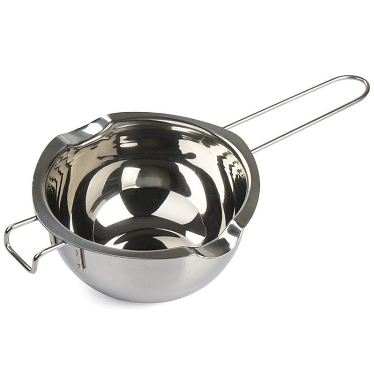 Crogiolo in acciaio inox per sciogliere cioccolato 28x16x8cm