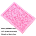 Stampo in silicone per decorare torte 16,3x11,5 cm