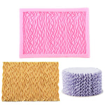 Stampo in silicone per decorare torte 16,3x11,5 cm